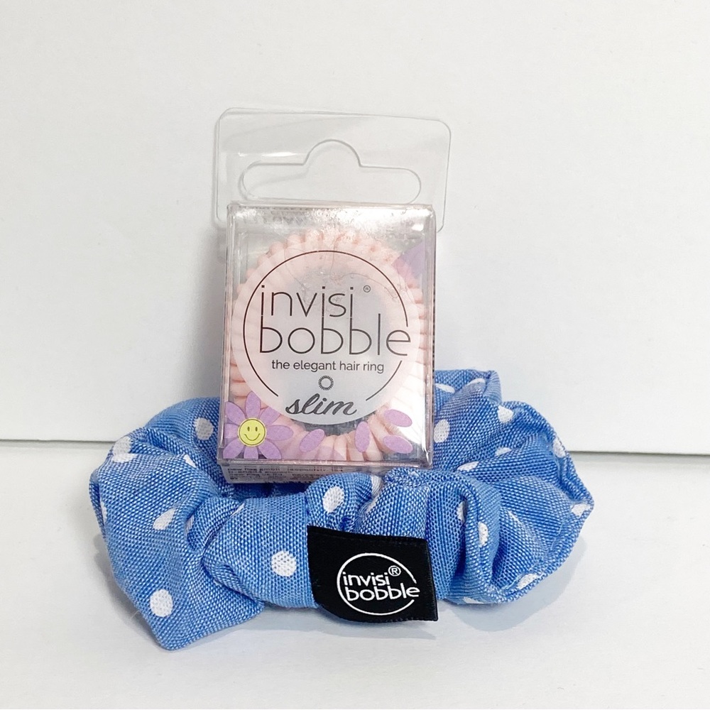 Invisibobble Bundle (3) Pink Blue Dot New